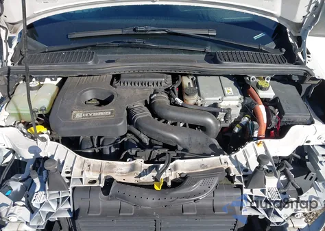 2013 Ford C-Max Hybrid Sel from USA, damaged, VIN 1FADP5BU3DL510542